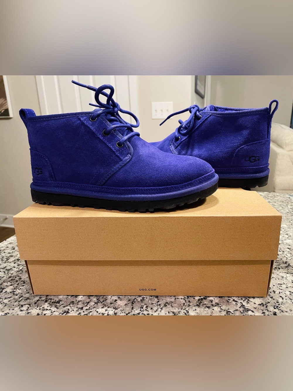 UGG Women’s Chukka Boots in Purple Suede
